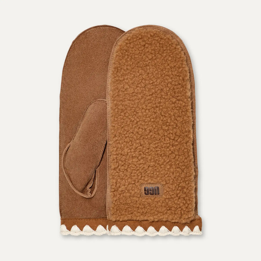 uggfluff scalloped mitten