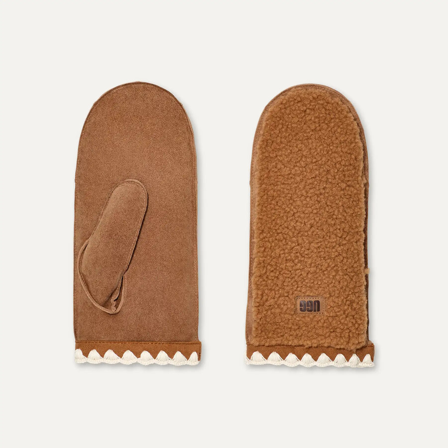 uggfluff scalloped mitten