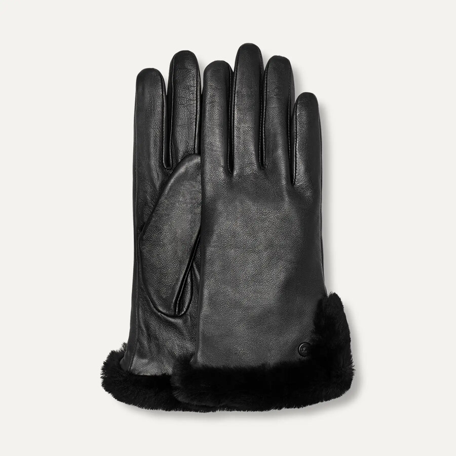 leather sheepskin vent glove