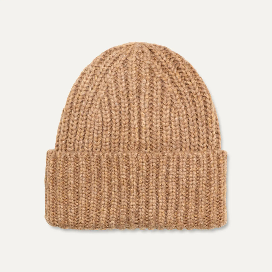 chunky rib beanie