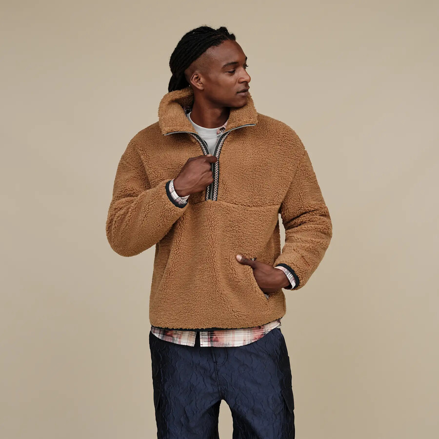 uggbraid half zip
