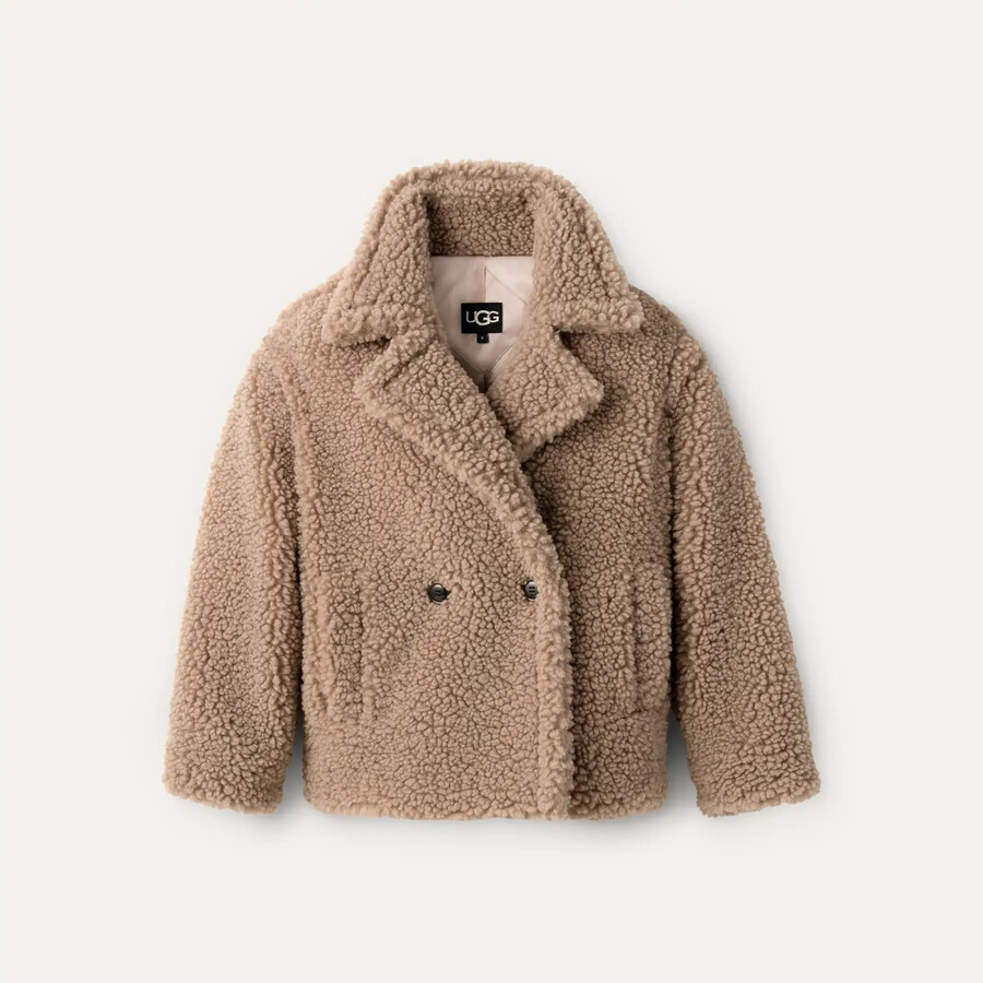 gertrude short teddy coat