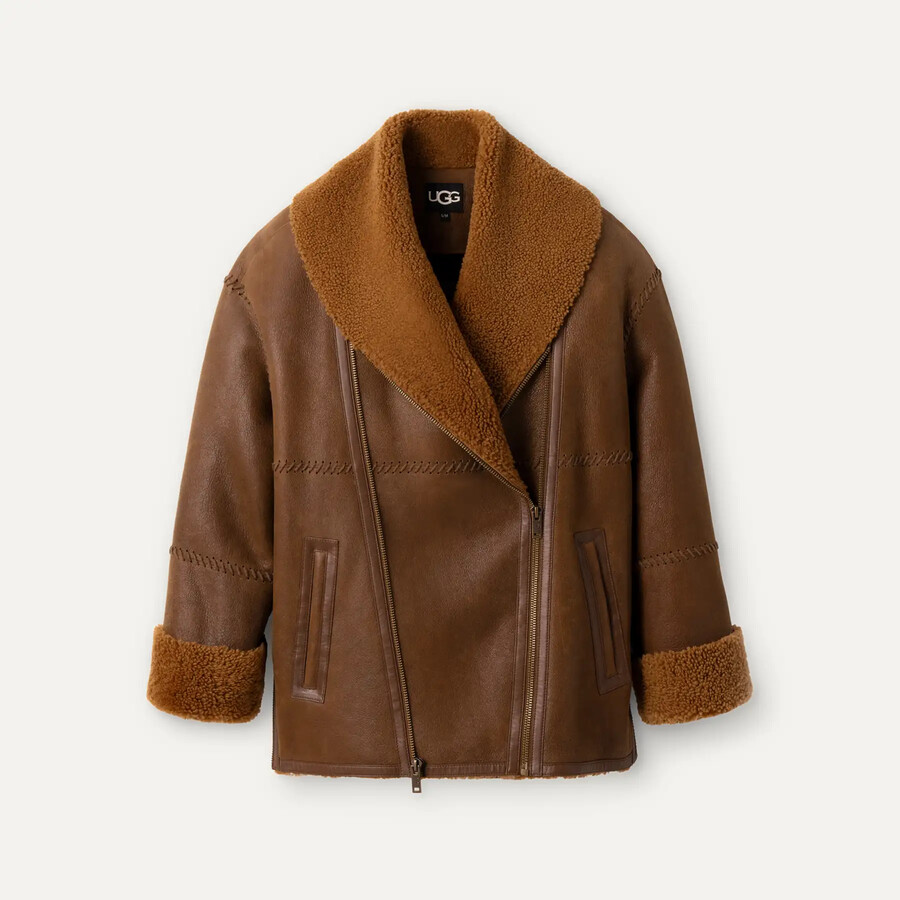 shearling coat regenerate ii