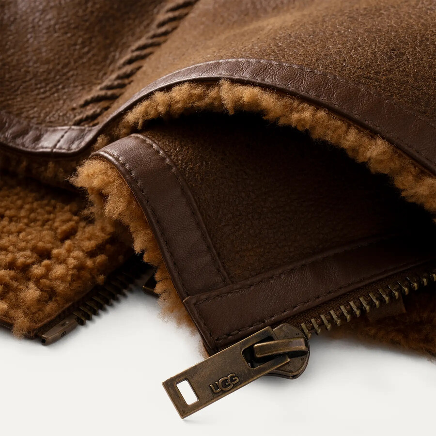 shearling coat regenerate ii