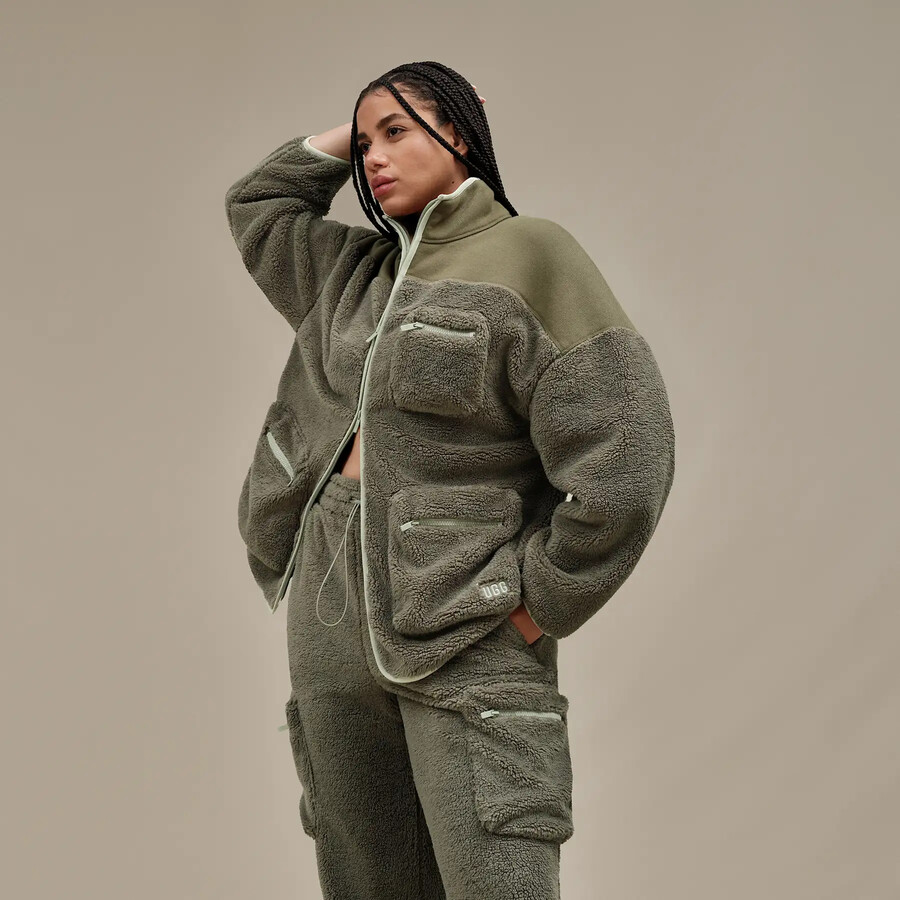 nyisha uggfluff jacket