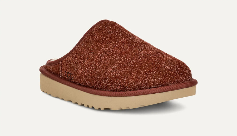 classic slip-on shaggy suede