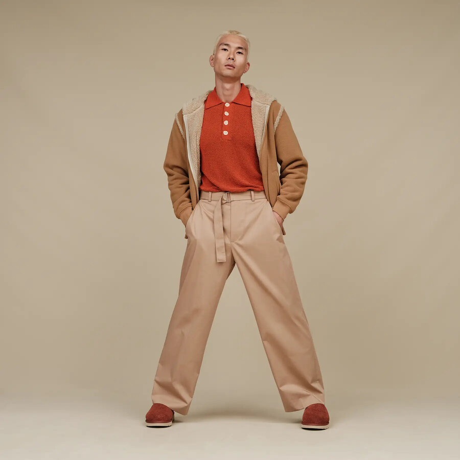 classic slip-on shaggy suede